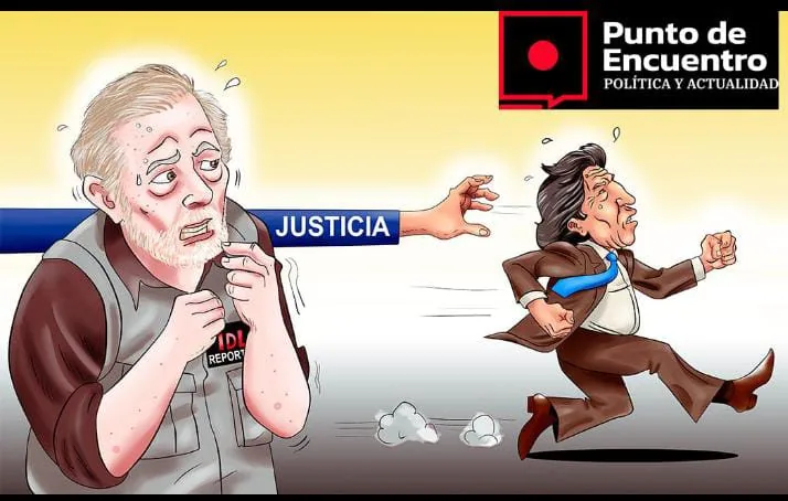Corre y tiembla: Humor político